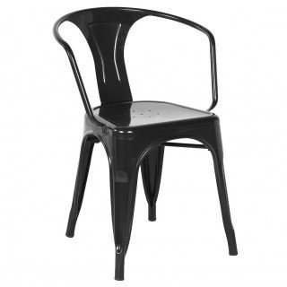 sillón tolix color negro - TOX