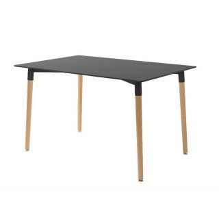 mesa nórdica color negro
